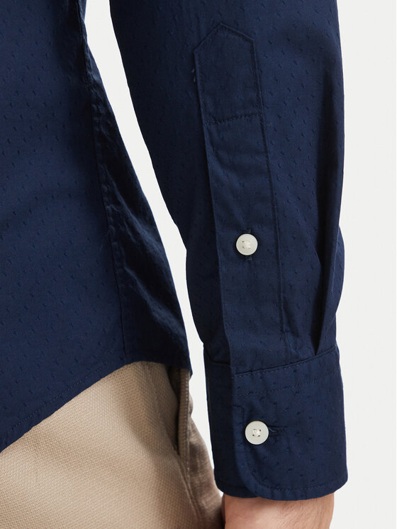 Tommy Hilfiger Tommy Hilfiger Košeľa Pop Small MW0MW43321 Tmavomodrá Regular Fit