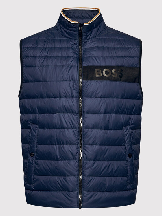 BOSS Boss Kamizelka Darolan 50464300 Granatowy Regular Fit