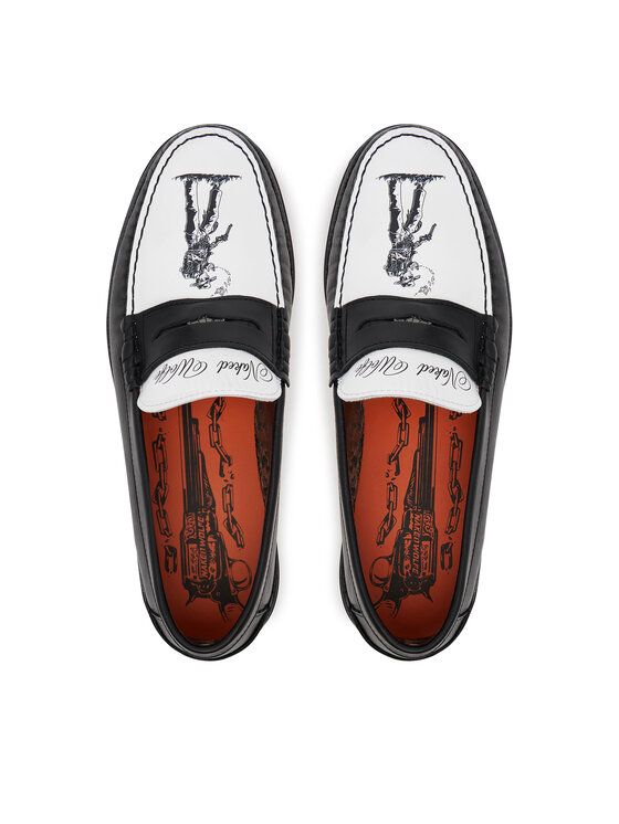 Naked Wolfe Naked Wolfe Мокасини Riviera Чорний