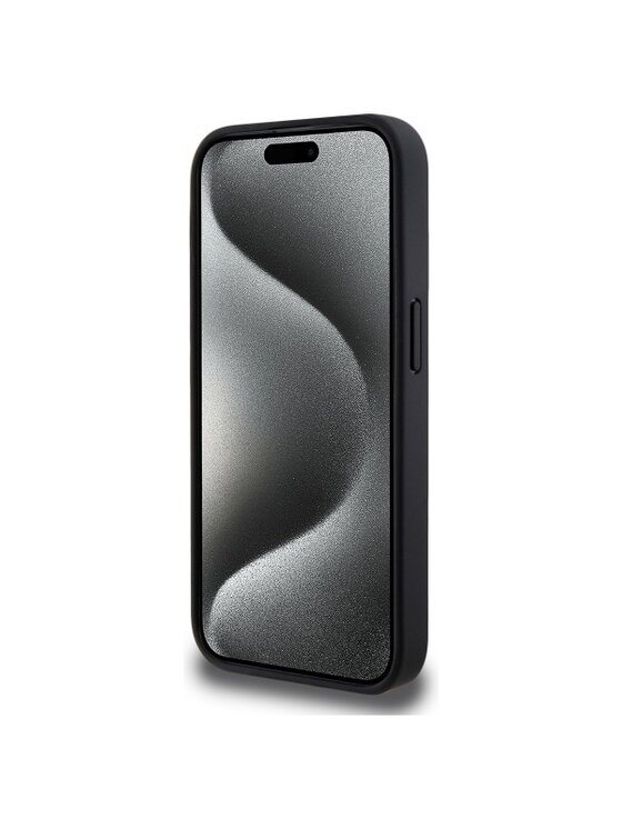 Lacoste Lacoste Etui na telefon Apple iPhone 15 Pro Czarny