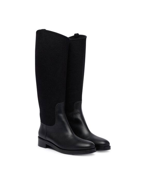 Max Mara Max Mara Lovaglócsizma Cavalierewk 2524796112600 Fekete