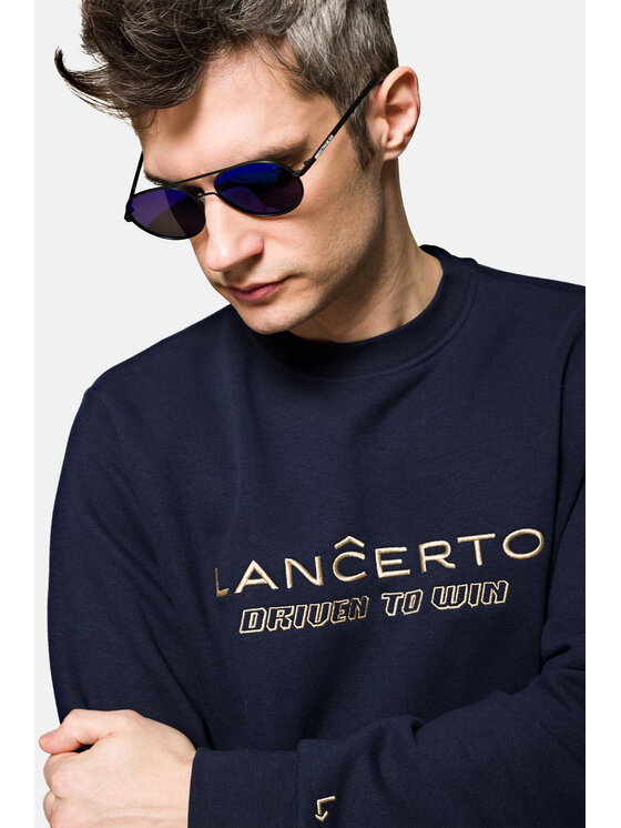 Lancerto Lancerto Bluza Everton BL073222000017 Granatowy Regular Fit