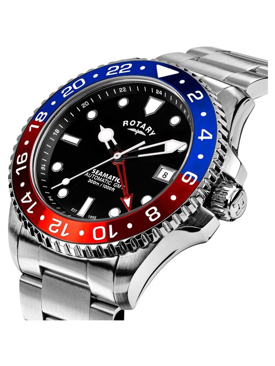 Rotary Rotary Hodinky GB04378/95 Strieborná