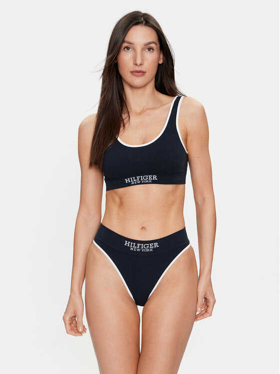Tommy Hilfiger Tommy Hilfiger Melltartó felső UW0UW05217 Sötétkék