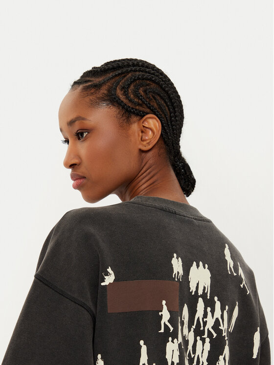 Filling Pieces Filling Pieces Bluza Unisex United by Generations 7459987 Szary Regular Fit
