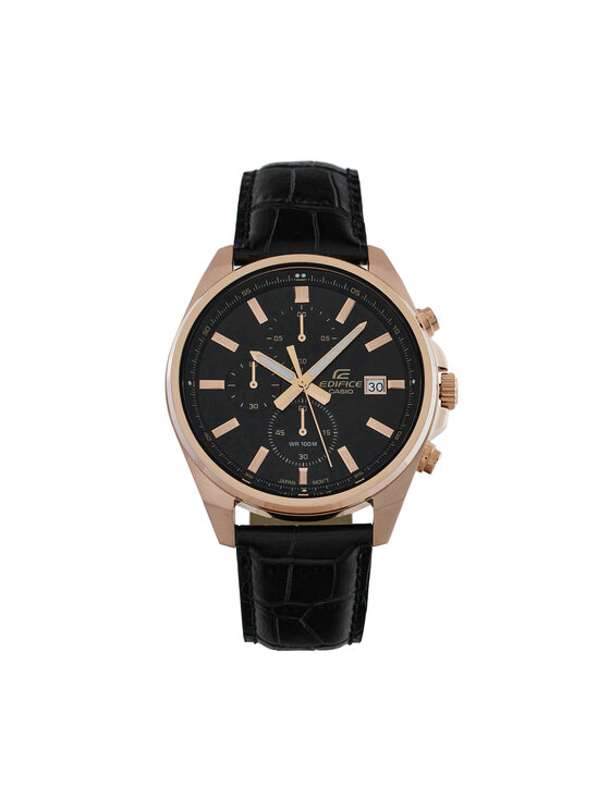 Casio Zegarek Edefice EFV-610ECL-1AUEF Różowe złoto