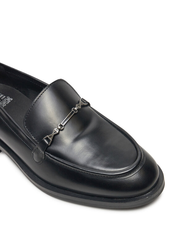 Bronx Bronx Loafersy Next-Wagon 66492-OS Černá