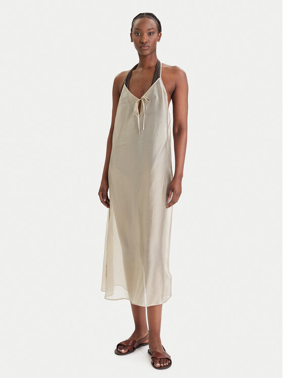 Calvin Klein Swimwear Calvin Klein Swimwear Vestito da spiaggia LV00Q61159 Marrone Relaxed Fit