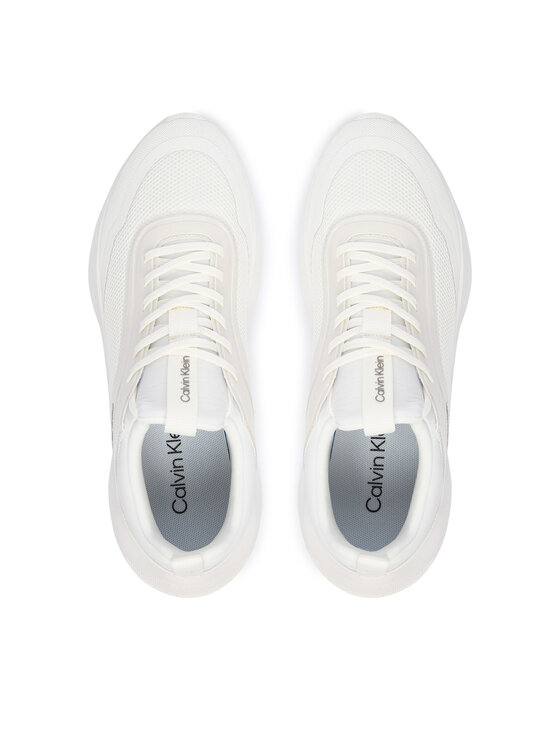 Calvin Klein Calvin Klein Sneakersy Light Eva Run Laceup Sock Jelly HW0HW03434 Biały