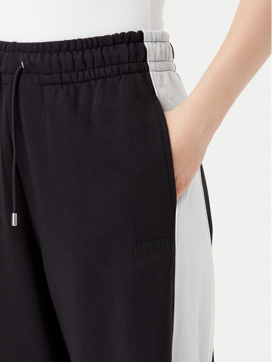 HUGO HUGO Spodnie dresowe 50531179 Czarny Regular Fit