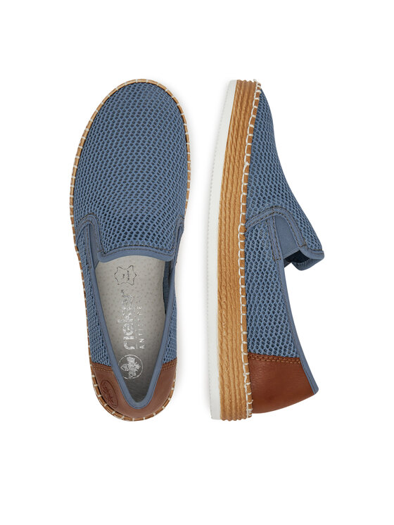 Rieker Rieker Halbschuhe L7873-12 Blau