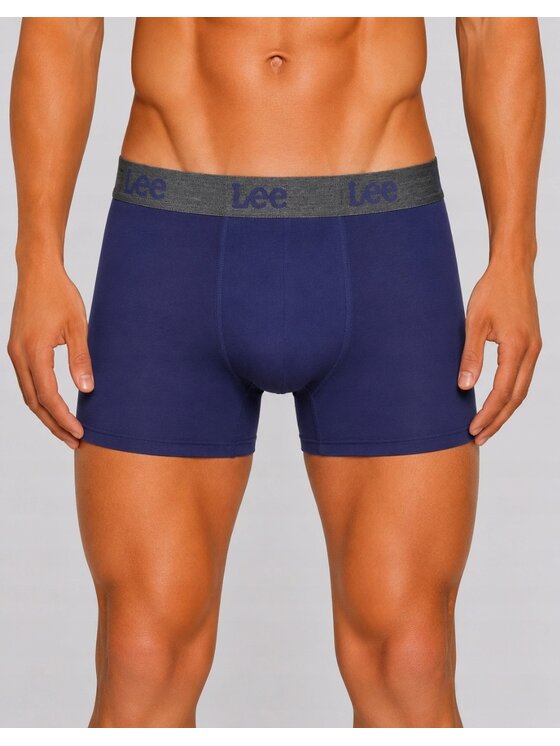 Lee Lee Bokserki Browne 3 Pack Viscose From Bamboo Trunks Kolorowy