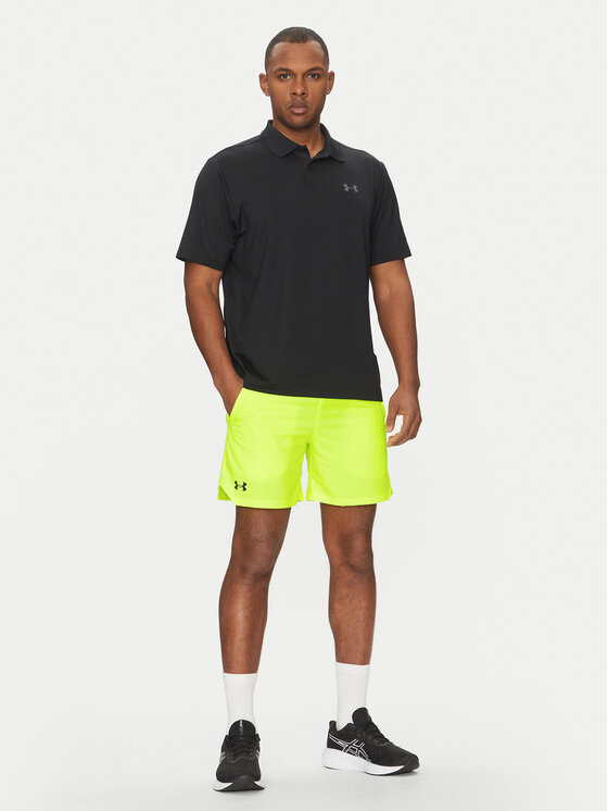 Under Armour Under Armour Szorty sportowe Vanish Woven 6in 1373718 Żółty Regular Fit