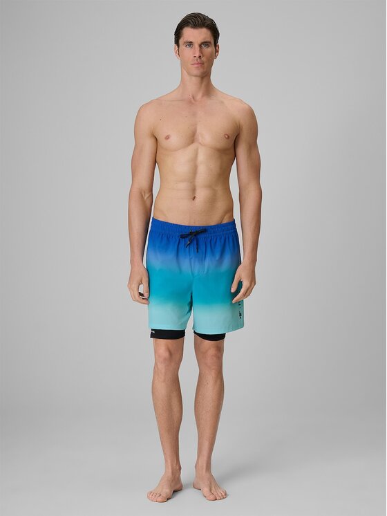 4F 4F Σορτς κολύμβησης 4FRSS26UBDSM257-36S Μπλε Regular Fit