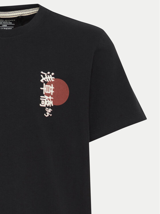 Blend Blend T-Shirt 20717961 Czarny Regular Fit