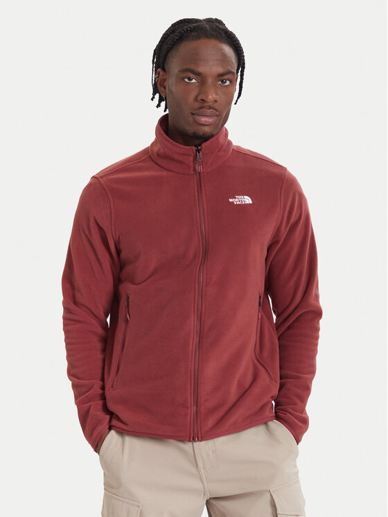 The North Face The North Face Fliso džemperis Glacier NF0A8D0R Raudona Regular Fit