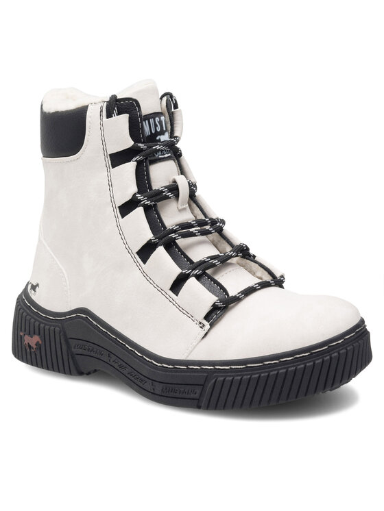 Mustang Mustang Stiefeletten 1436-605-203 Weiß