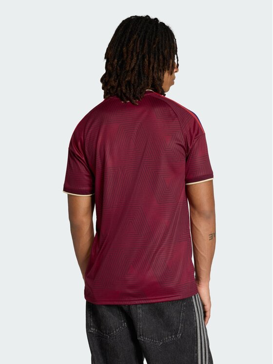 adidas adidas Koszulka techniczna USA Jersey Czerwony Slim Fit
