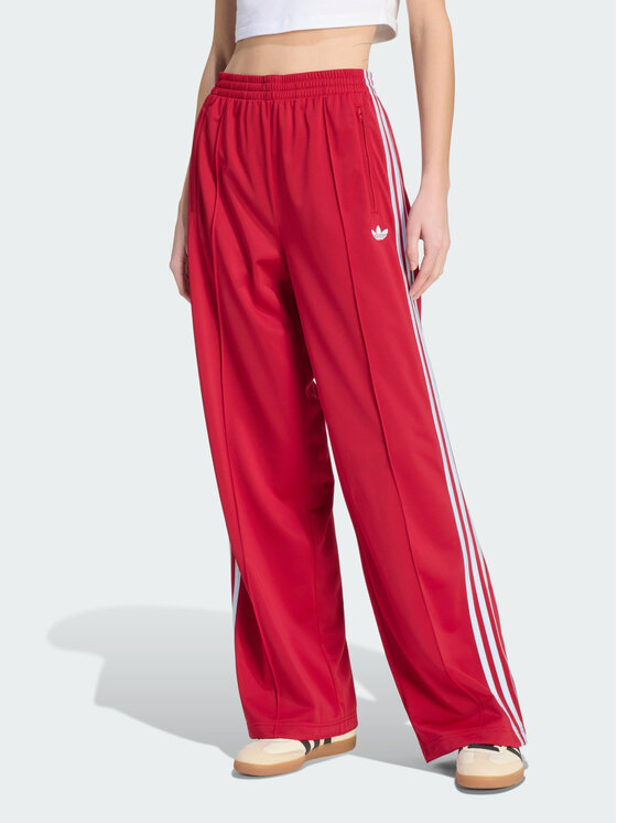 adidas adidas Spodnie dresowe 159027 Czerwony Loose Fit