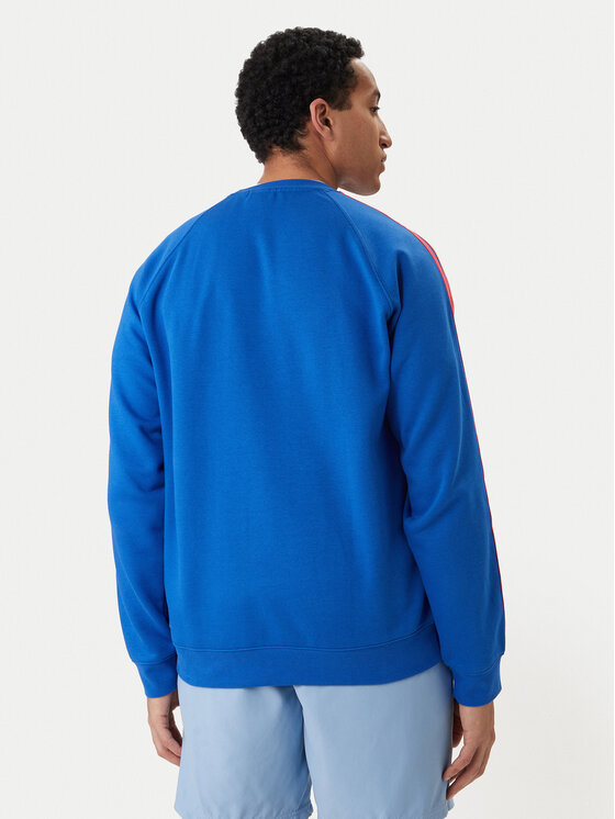 adidas adidas Mikina 3-Stripes KE2426 Modrá Regular Fit