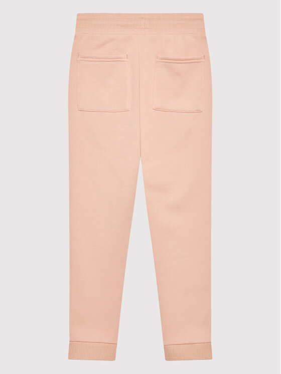 Calvin Klein Jeans Calvin Klein Jeans Spodnie dresowe Monogram Embroidery IG0IG01076 Różowy Regular Fit