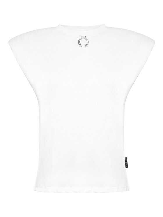 PHILIPP PLEIN PHILIPP PLEIN Tank top 9537 Biela Skin Tight Fit