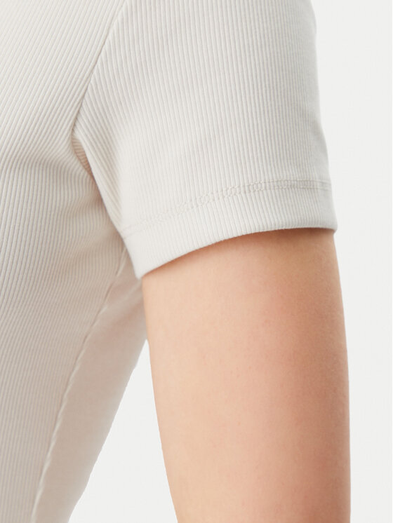 Tommy Jeans Tommy Jeans Majica Essential DW0DW17385 Bež Slim Fit