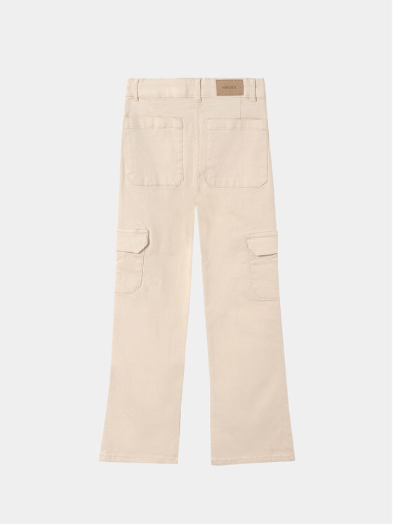 Mayoral Mayoral Штани з тканини 6507 Бежевий Regular Fit