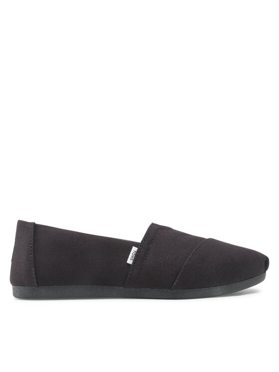 Pantofi Toms Alpargata 10017716 Black/Black