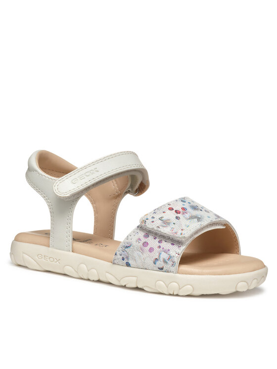 Geox Geox Sandalen J Haiti J028ZA 007BC C1714 D Weiß