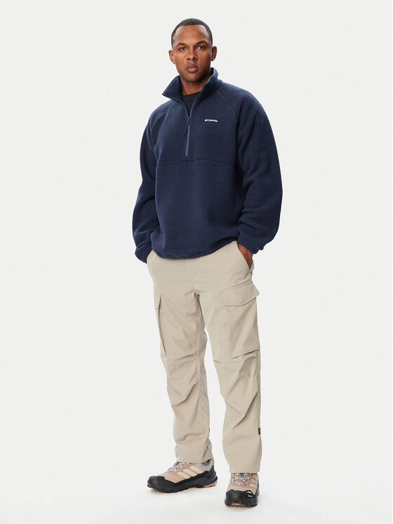 Columbia Columbia Fleecová mikina Timber Crest 2173571 Modrá Regular Fit