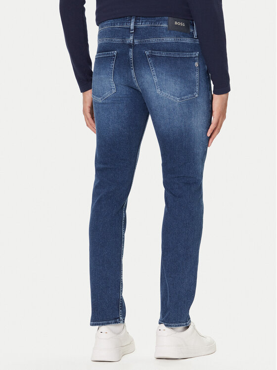 BOSS BOSS Jeansy C-Delaware 50549814 Tmavomodrá Slim Fit