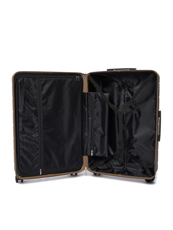 GINO ROSSI GINO ROSSI Didelis lagaminas CEO-GIN-L-004-BEIGE Smėlio