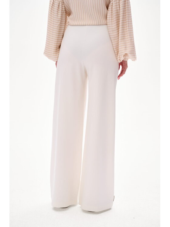 blue shadow blue shadow Spodnie damskie Endorfina Écru Regular Fit