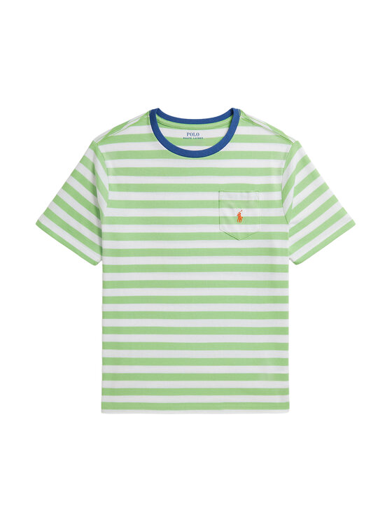 Polo Ralph Lauren Polo Ralph Lauren T-Shirt 323B13586001 Zielony Regular Fit