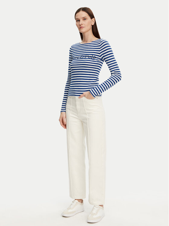 Marc O'Polo Marc O'Polo Bluse M02 2196 52131 Blau Regular Fit