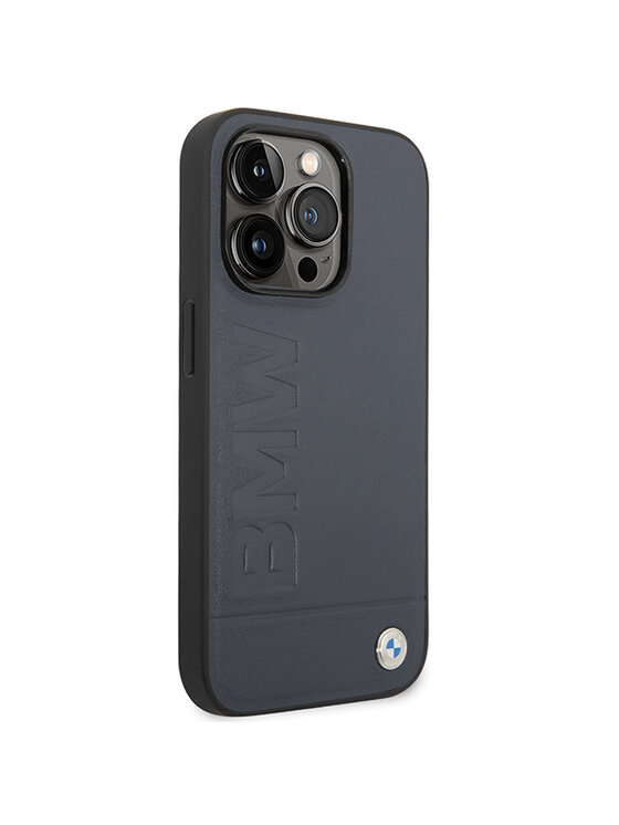 BMW Motorsport BMW Motorsport Etui na telefon iPhone 14 Pro Max Granatowy