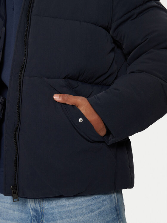 Champion Champion Μπουφάν χειμωνιάτικο 220347 Σκούρο μπλε Regular Fit