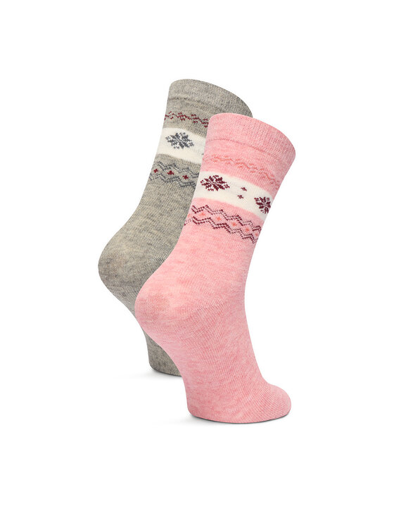 GINO ROSSI GINO ROSSI Dlhé ponožky CEO_BR_GR_006_W_AW25 (2 PACK) Farebná