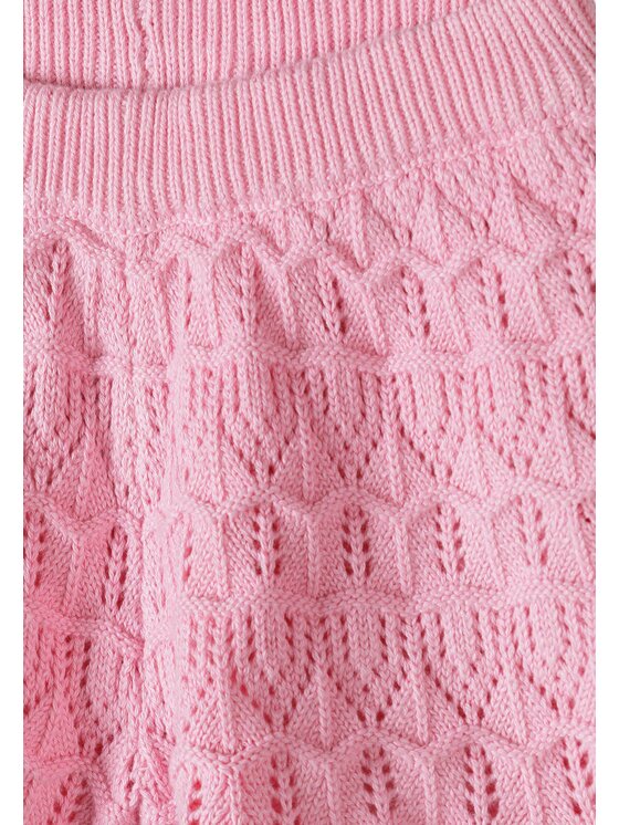 minoti minoti Komplet top i spodenki 30SET101 Różowy Regular Fit