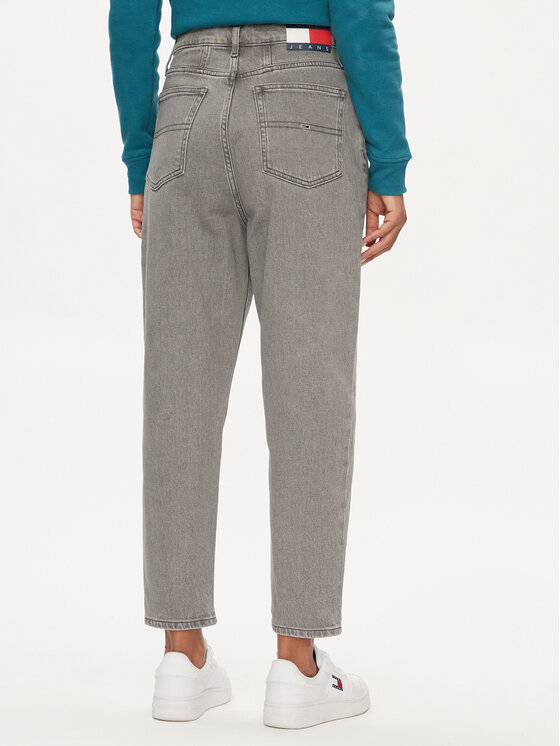 Tommy Jeans Tommy Jeans Jeans hlače DW0DW17620 Siva Mom Fit