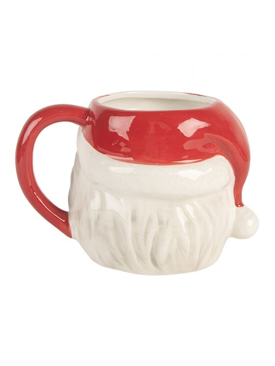 MIAhome MIAhome Kubek świąteczny Santa Claus 550 ml Biały