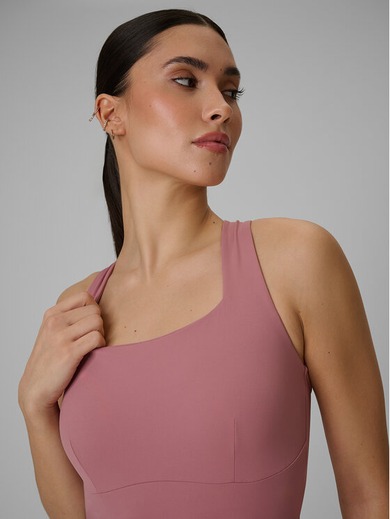 4F 4F Kombinezon ATHLETIC ALLURE Różowy jasny Slim Fit