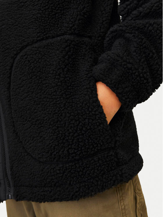 Jack&Jones Junior Jack&Jones Junior Prijelazna jakna Teddy 12261341 Crna Regular Fit