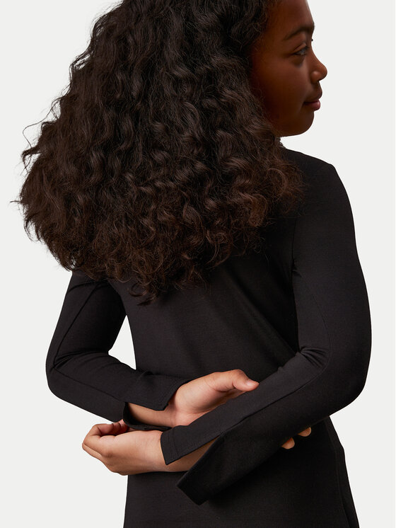 Calvin Klein Jeans Calvin Klein Jeans Rochie de zi IG0IG02667 Negru Slim Fit