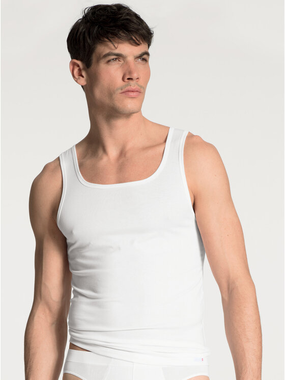 Calida Calida T-Shirt 12660 Biały Slim Fit