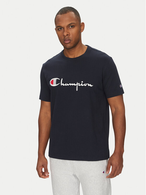 Champion Champion Tricou 221621 Bleumarin Standard Fit