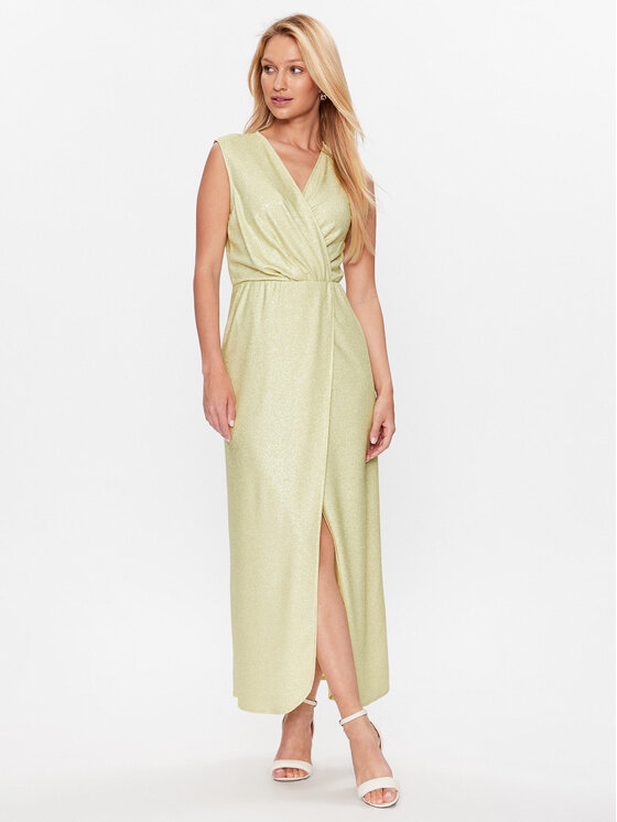 Rinascimento Rinascimento Coctailkleid CFC0113696003 Grün Regular Fit
