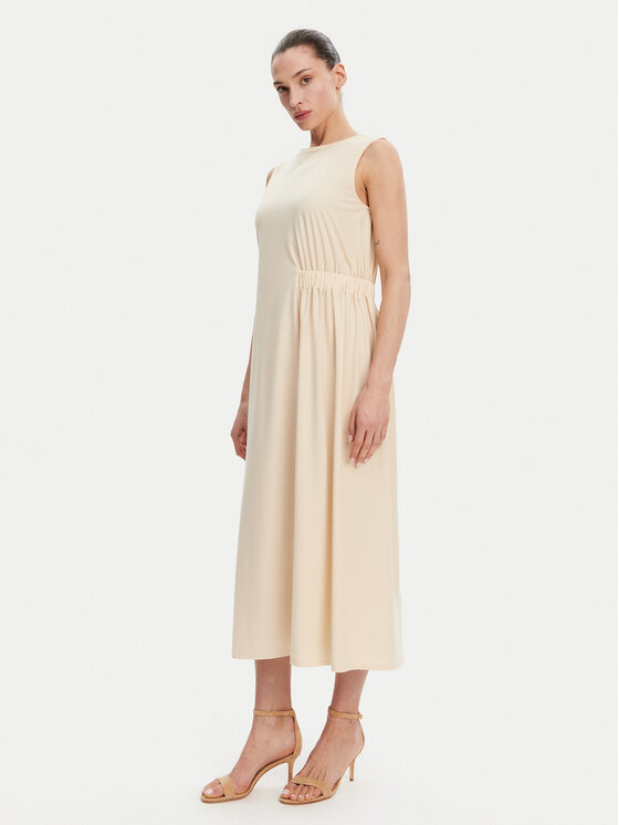 Weekend Max Mara Weekend Max Mara Rochie de vară Tenebre 2515621032 Écru Regular Fit