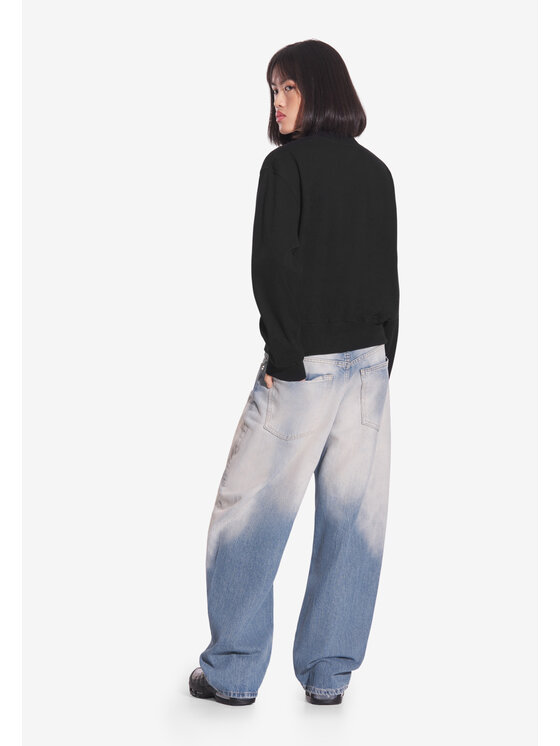 PROSTO. PROSTO. Bluza Ribbed Czarny Oversize